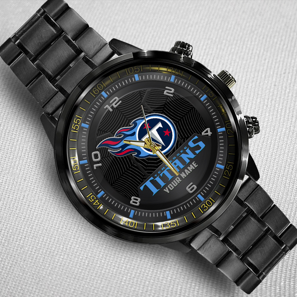Tennessee Titans Stainless Steel Watch 2 Tennessee Titans Stainless Steel Watch - Image 2