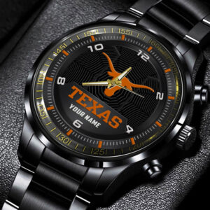 Texas Longhorns Steel Watch