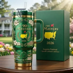 The Masters 2026 90th Anniversary Augusta National Collector's Graphic Tumbler for Golf Fans