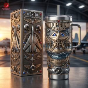 Top Gun Maverick 40th Anniversary Tumbler
