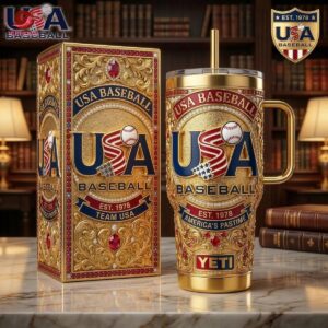 USA Baseball Est 1978 Team USA Tumbler
