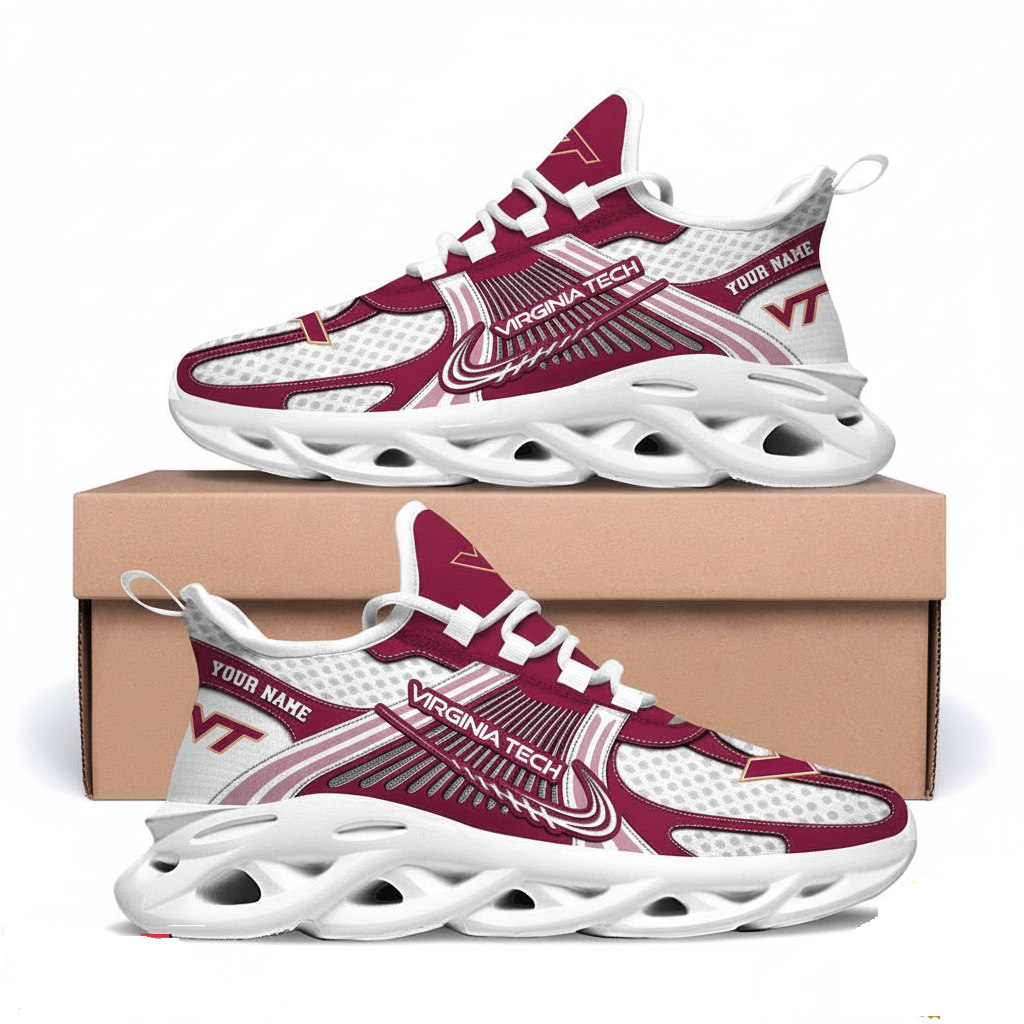 Virginia Tech Hokies Personalized Clunky Sneaker Max Soul Shoes 1 Virginia Tech Hokies Personalized Clunky Sneaker Max Soul Shoes