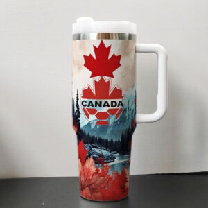 Unisex Canada National Team Global Soccer Event 2026 Graphic Tumbler for Soccer Fans