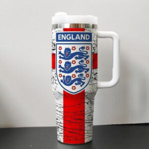 Unisex England International Soccer Team Global Soccer Event 2026 Graphic Tumbler for Soccer Fans