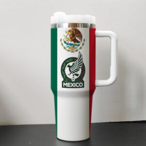 Unisex Mexico Soccer Global Soccer Event 2026 Graphic Tumbler for Soccer Fans