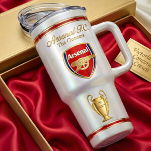 Unisex Arsenal FC League Edition Graphic Tumbler for Soccer Fans
