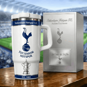 Unisex Tottenham Hotspur Est 1882 Edition Graphic Tumbler for Soccer Fans