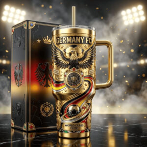 Unisex Germany Game Day Global Soccer Event 2026 Graphic Tumbler for Soccer Fans