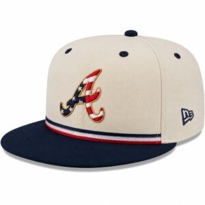 Unisex Atlanta Braves x USA 250 Fourth of July Graphic Hat for Baseball Fans