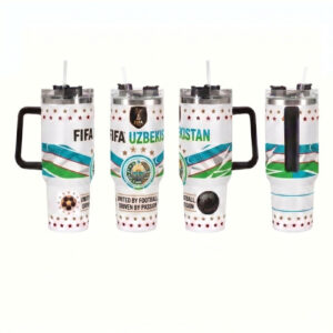 Unisex Uzbekistan Football Global Soccer Event 2026 Soccer Sports Graphic Tumbler for Soccer Fans
