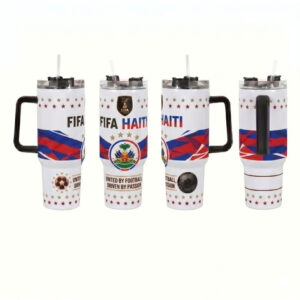 Unisex Haiti Soccer Global Soccer Event 2026 Game Day Perfect Gifts For Dad Graphic Tumbler for Soccer Fans