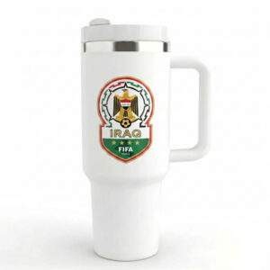 Unisex Iraq Soccer Global Soccer Event 2026 Game Day Gifts For Men Graphic Tumbler for Soccer Fans