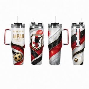 Unisex Japan Soccer Global Soccer Event 2026 Japan Soccer Player Gift For Husband Graphic Tumbler for Soccer Fans