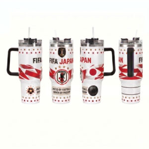 Unisex Japan Soccer Global Soccer Event 2026 Japan Soccer Player Gift For Son Graphic Tumbler for Soccer Fans