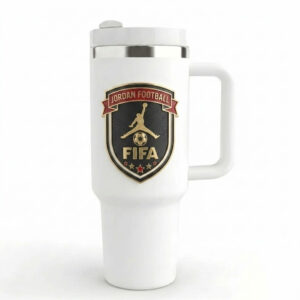 Unisex Jordan Football Global Soccer Event 2026 Jordan Soccer Player Best Gifts For Him Graphic Tumbler for Soccer Fans
