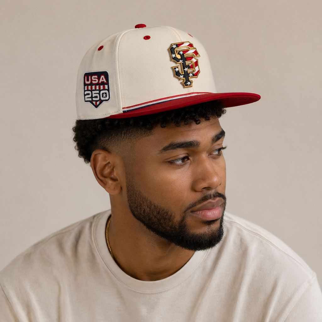 Unisex San Francisco Giants x USA 250 Fourth of July Graphic Hat for Baseball Fans - Image 2