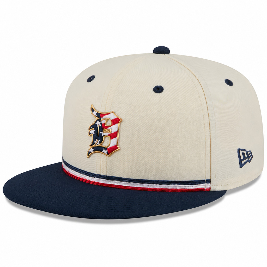 Unisex Detroit Tigers x USA 250 Fourth of July Graphic Hat for Baseball Fans