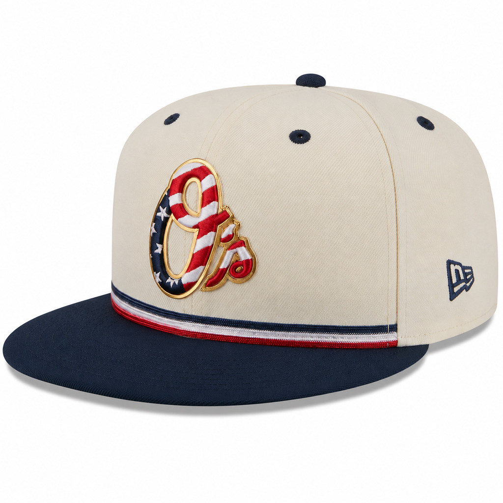 Unisex Baltimore Orioles x USA 250 Fourth of July Graphic Hat for Baseball Fans