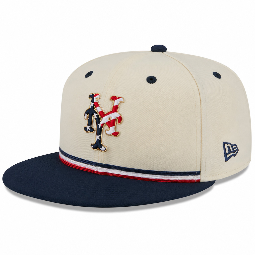 Unisex New York Mets x USA 250 Fourth of July Graphic Hat for Baseball Fans