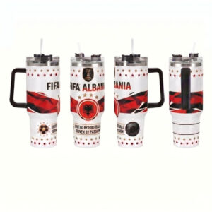 Unisex Albania Football Global Soccer Event 2026 Albania Soccer Fan Best Gift For Dad Graphic Tumbler for Soccer Fans