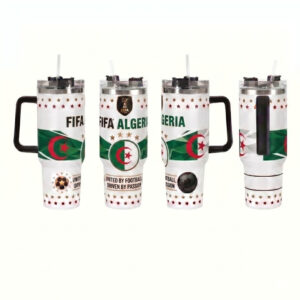 Unisex Algeria Football Global Soccer Event 2026 Algeria Soccer Fan Best Gift For Fan Graphic Tumbler for Soccer Fans