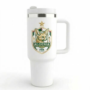 Unisex Algeria Football Global Soccer Event 2026 Algeria Soccer Fan Gifts For Son Graphic Tumbler for Soccer Fans