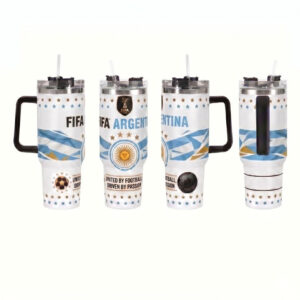Unisex Argentina Football Global Soccer Event 2026 Argentina Soccer Fan Graphic Tumbler for Soccer Fans