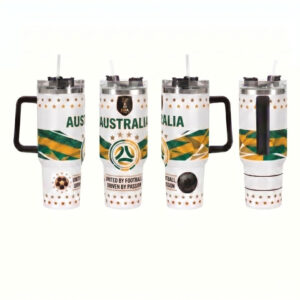 Unisex Australia Football Global Soccer Event 2026 Soccer Fan Gifts For Dad Graphic Tumbler for Soccer Fans