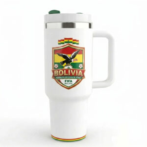 Unisex Bolivia Football Global Soccer Event 2026 Football Fan Son Gifts Graphic Tumbler for Soccer Fans