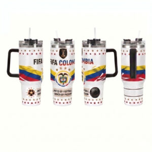 Unisex Colombia Soccer Global Soccer Event 2026 Game Day Gifts For Friends Graphic Tumbler for Soccer Fans