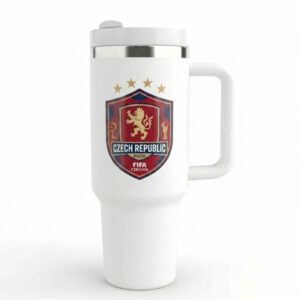 Unisex Czech Republic Football Global Soccer Event 2026 Game Day Gifts Ideas Graphic Tumbler for Soccer Fans