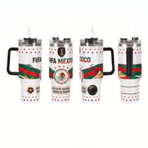 Unisex Mexico Football Global Soccer Event 2026 Mexico Soccer Player Fan Gifts Graphic Tumbler for Soccer Fans