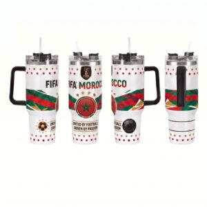 Unisex Morocco Football Global Soccer Event 2026 Soccer Player Gifts For Brothers Graphic Tumbler for Soccer Fans