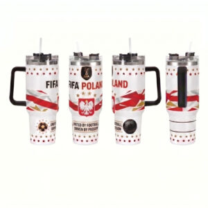 Unisex Poland Football Global Soccer Event 2026 Poland National Team Merchandise Graphic Tumbler for Soccer Fans