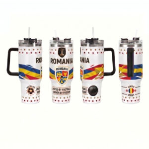 Unisex Romania Soccer Global Soccer Event 2026 Romania National Team Gift For Dad Graphic Tumbler for Soccer Fans