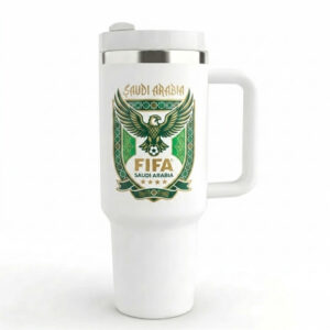 Unisex Saudi Arabia Soccer Global Soccer Event 2026 Soccer Team Graphic Tumbler for Soccer Fans