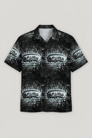 Unisex San Antonio Spurs Graphic Hawaiian Shirt for Basketball Fans