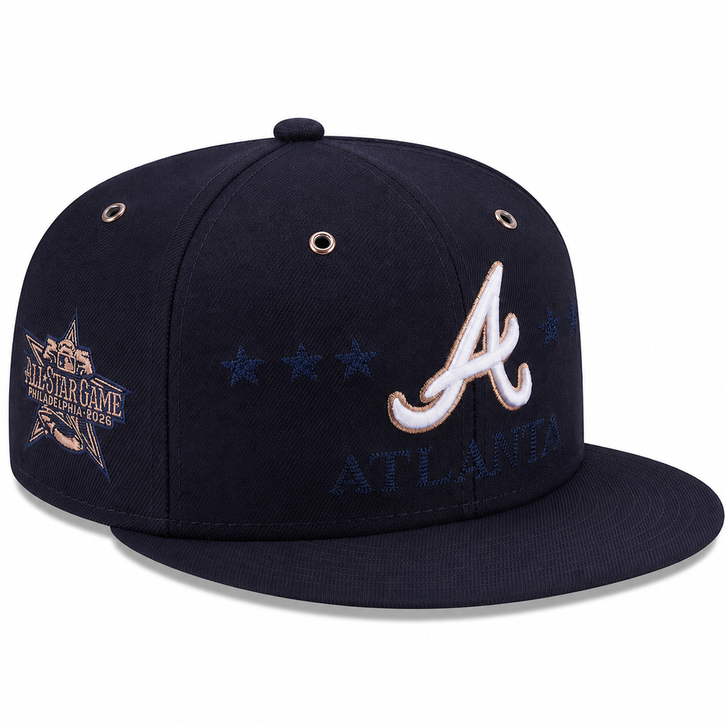Atlanta Braves All-Star Game Philadelphia 2026 Graphic Hat for Baseball Fans