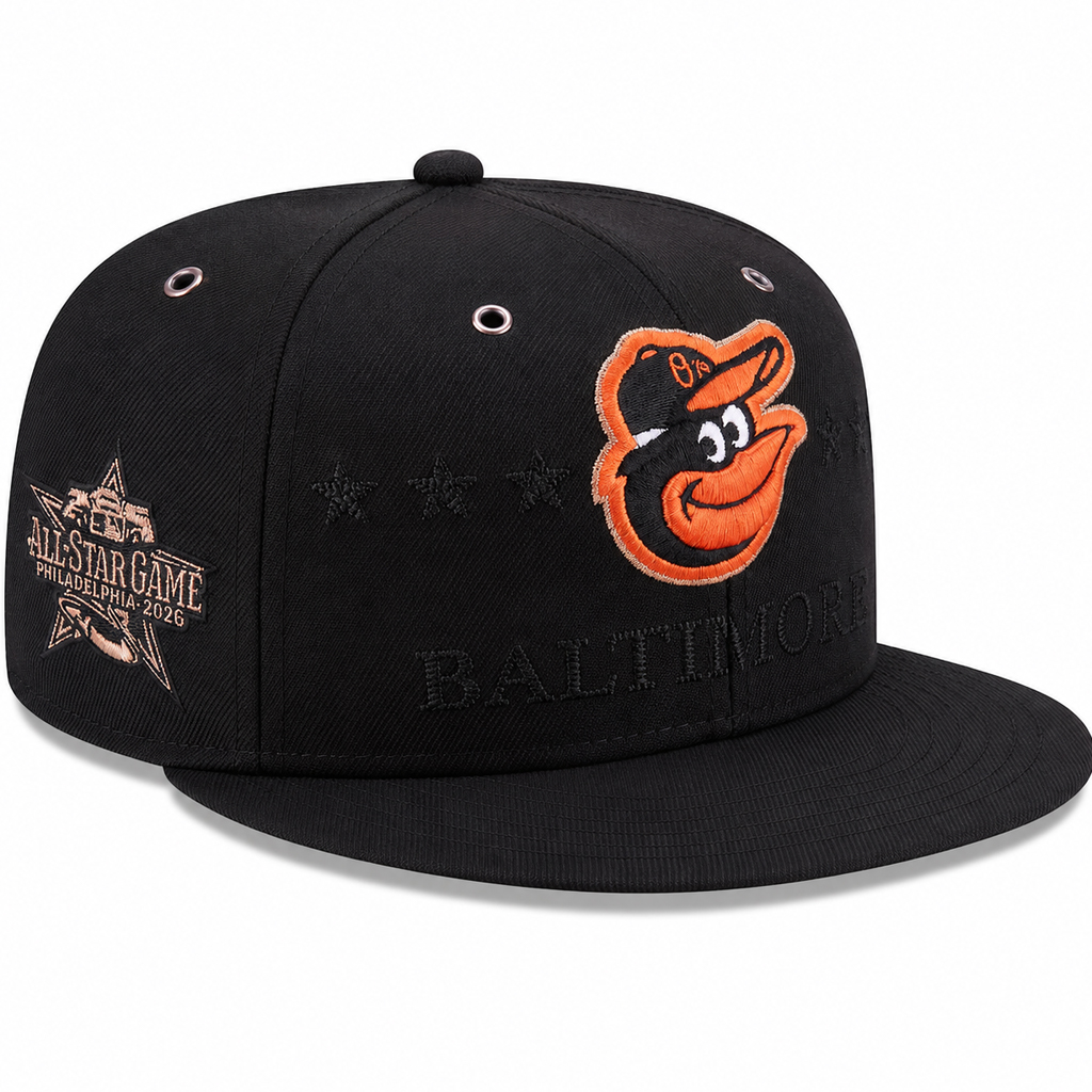Baltimore Orioles All-Star Game Philadelphia 2026 Graphic Hat for Baseball Fans