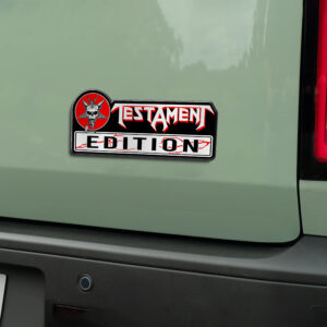 Testament Edition Car Emblem