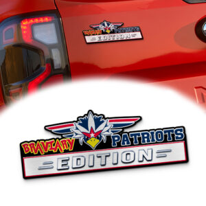 Patriots x Braviary Edition Car Emblem