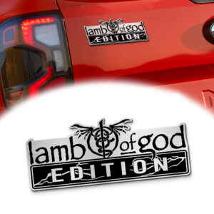 Lamb Of God Edition Car Emblem