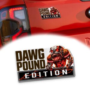 Cleveland Browns Inspired Car Emblem