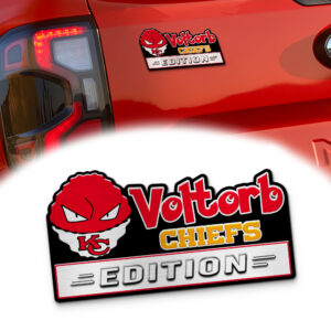 Kansas City Chiefs x Voltorb Edition Car Emblem