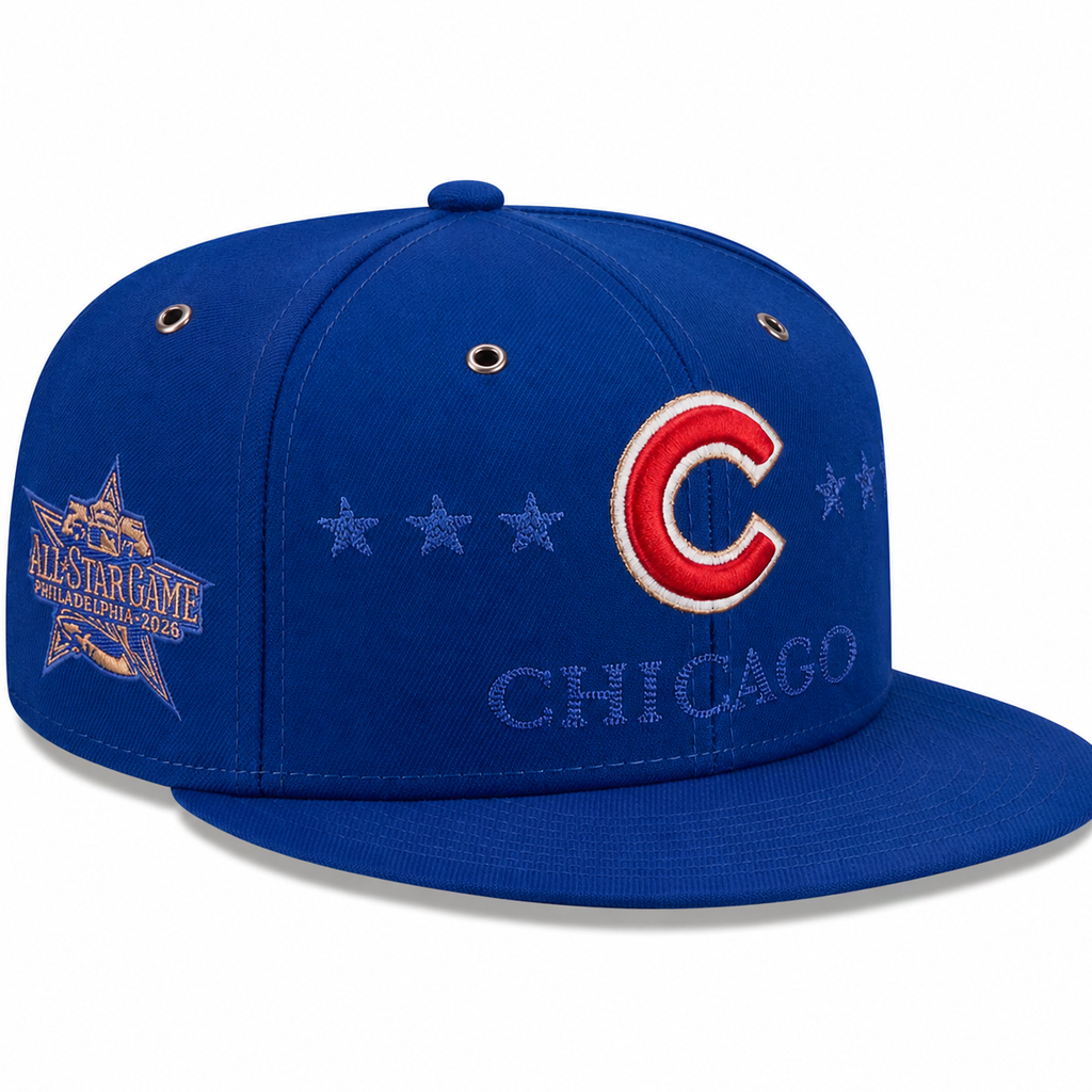 Chicago Cubs All-Star Game Philadelphia 2026 Graphic Hat for Baseball Fans
