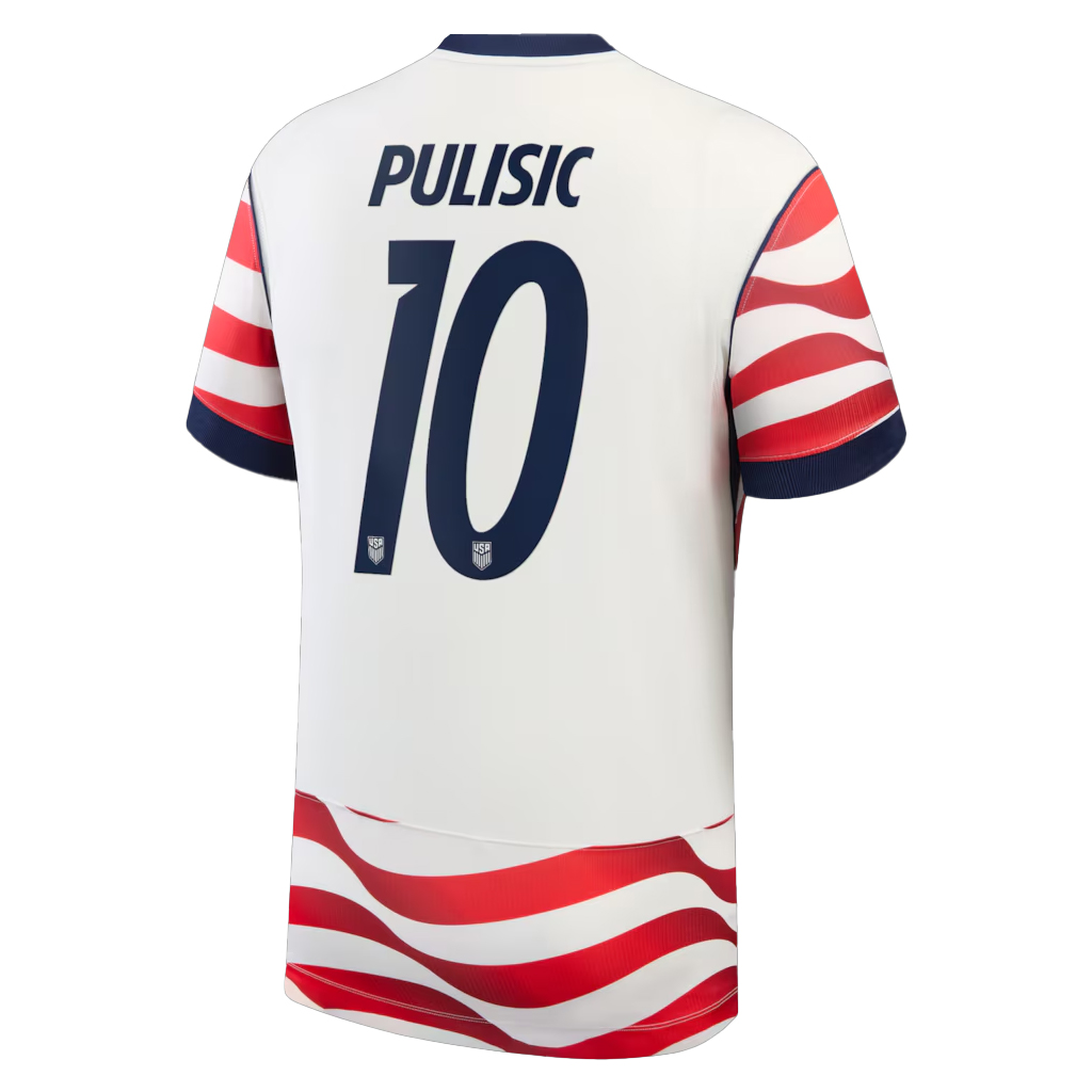 Christian Pulisic White USWNT 2026 Home Stadium Soccer Jersey for Soccer Fans 3 Christian Pulisic White USWNT 2026 Home Stadium Soccer Jersey for Soccer Fans