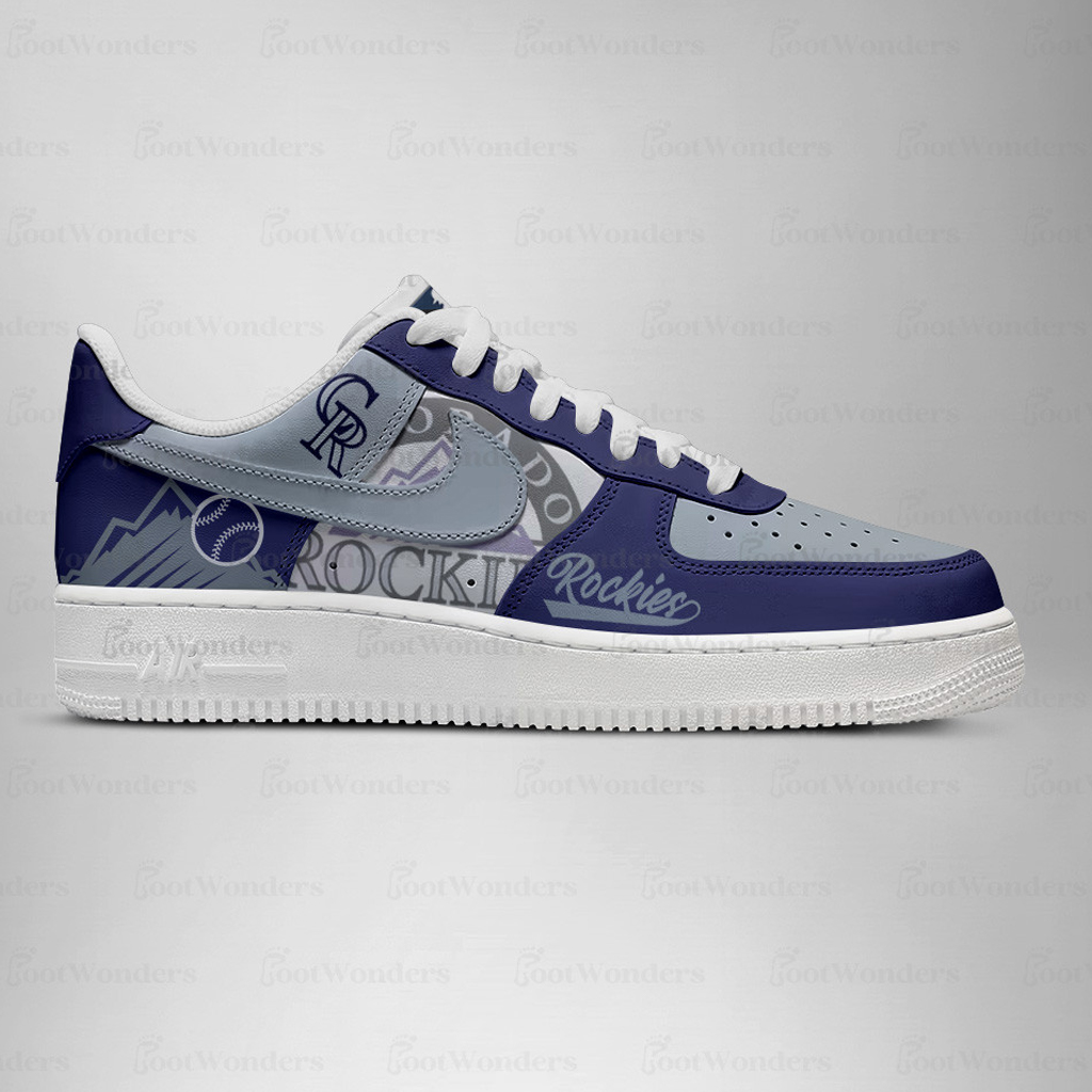 Colorado Rockies Major League Baseball Version 2026 Graphic Air Force 1 Shoes Sneakers for Baseball Fans 2 Colorado Rockies Major League Baseball Version 2026 Graphic Air Force 1 Shoes Sneakers for Baseball Fans