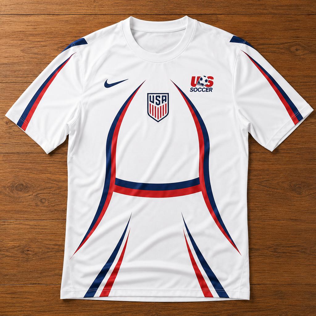 Custom Name And Number Unisex United States Of America Pre Match Top 2026 Graphic Shirt for Soccer Fans