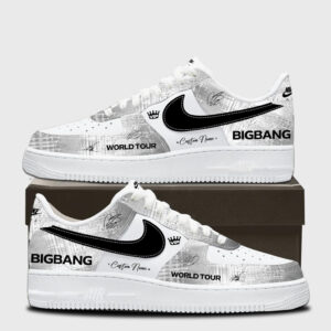 Custom Name Bigbang World Tour 2026 Air Force 1 Shoes Sneakers Version 1 for Music Fans