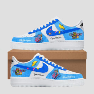Custom Name The Basement Yard Live 2026 Tour Air Force 1 Shoes Sneakers for Podcast Fans
